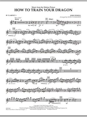 how to train your dragon clarinet sheet music what if the dragons spoke english?